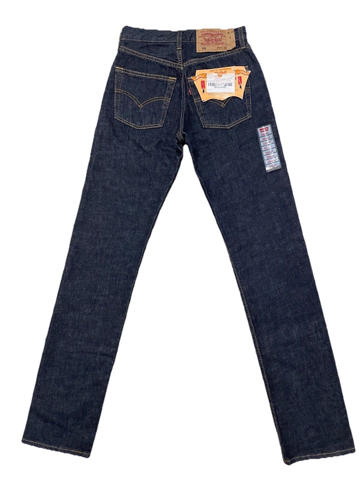Levi’s Damen Jeans 501 Straight - blau / dunkelblau - Gr. 26/34