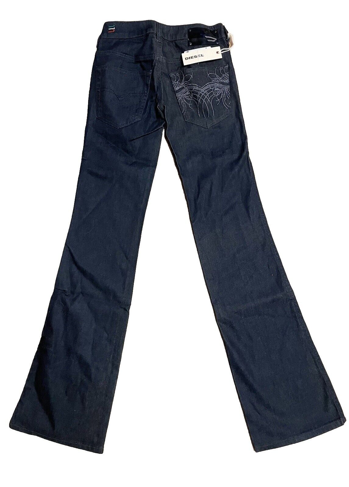Damen Jeans Diesel Ryoth-N Rinsed Blau Bootcut Schlaghose 24/32
