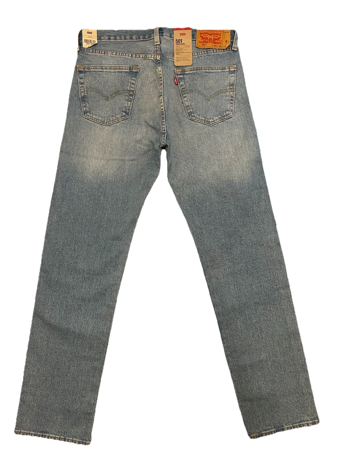 Levi’s Herren Jeans 501 Original - blau / hellblau - Gr. 34/34