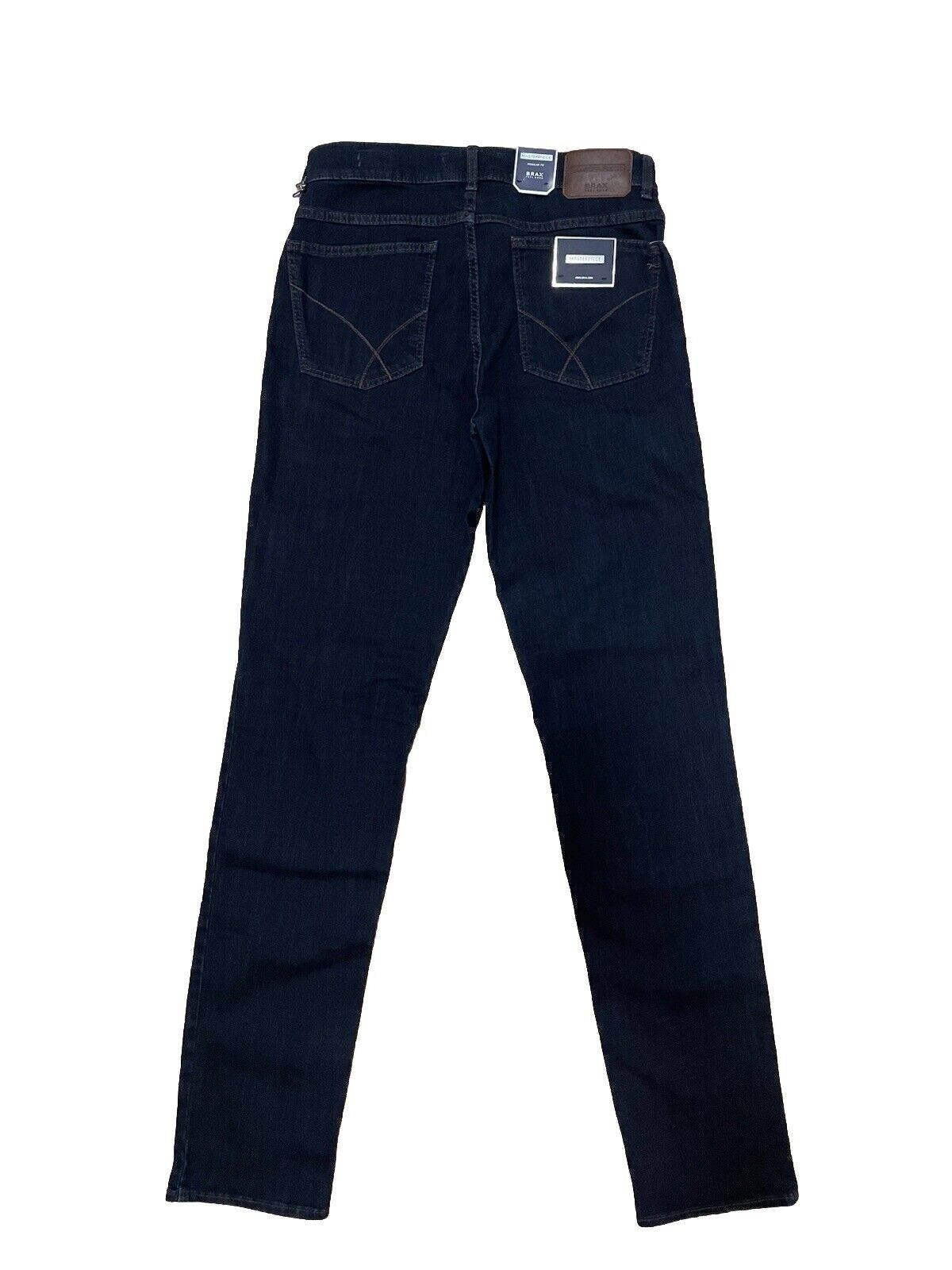 Brax Herren Jeans Masterpiece Cooper Denim Regular Fit - Dunkelblau - Gr. 30/34