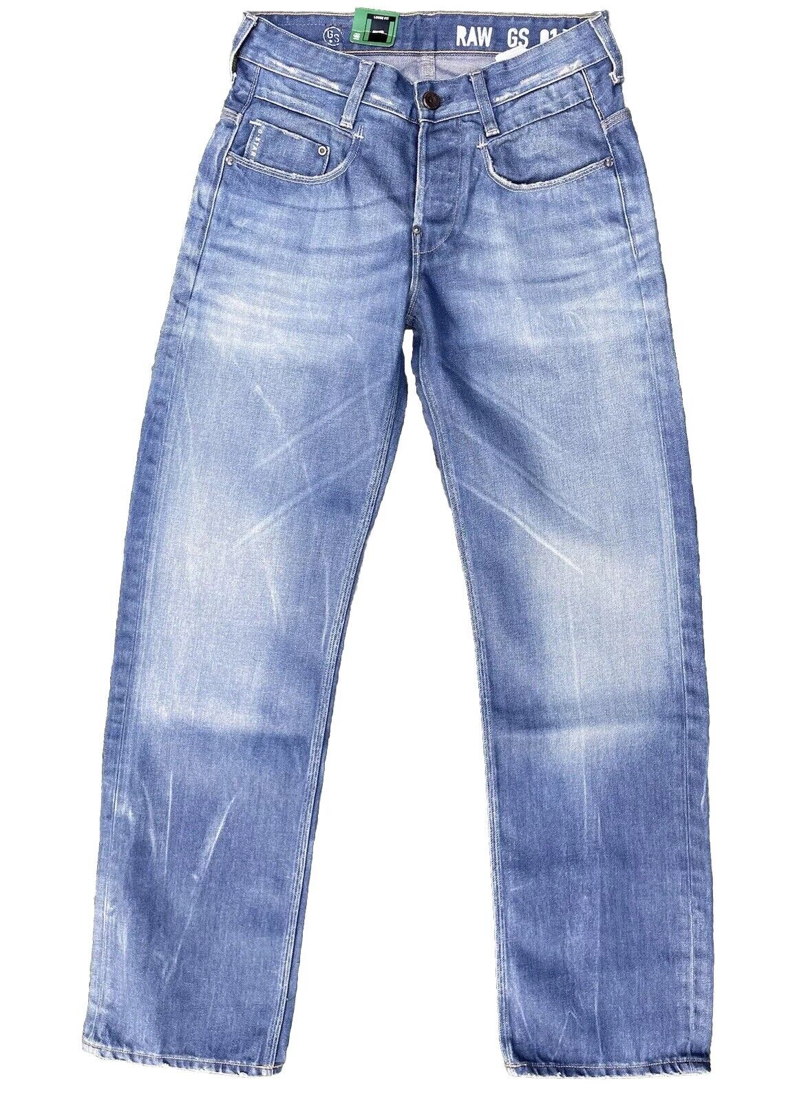 G-Star Jeans Herren Loose Fit New Radar Gerades Bein Medium Aged Blau 29/32