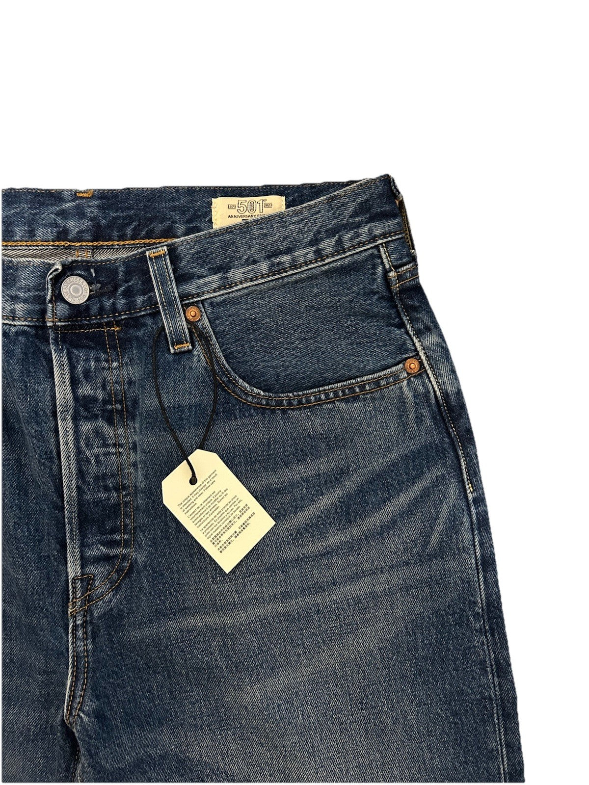 Levi’s Herren Jeans 501 150th Sonderedition - blau / dunkelblau - Gr. 31/32