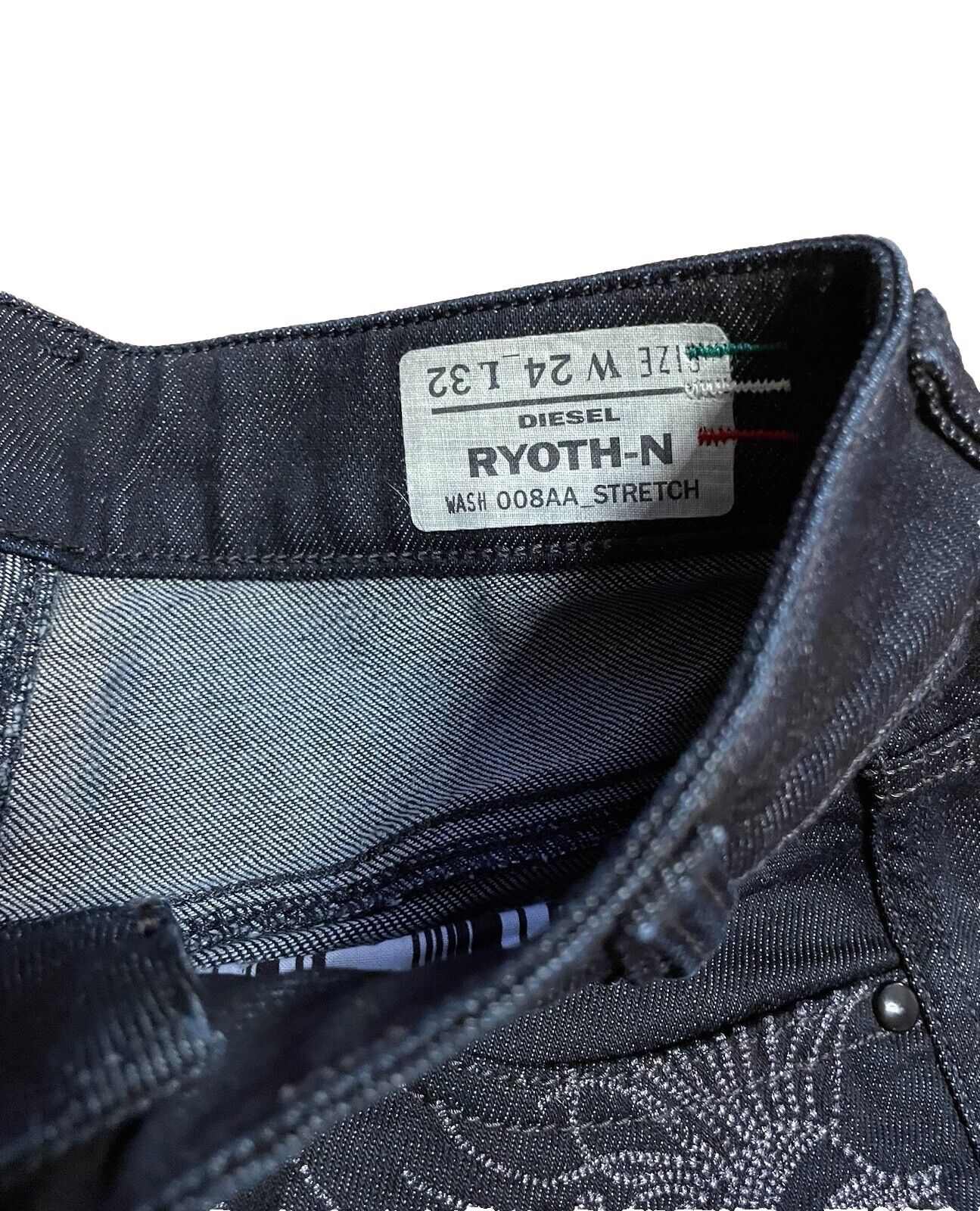 Damen Jeans Diesel Ryoth-N Rinsed Blau Bootcut Schlaghose 24/32