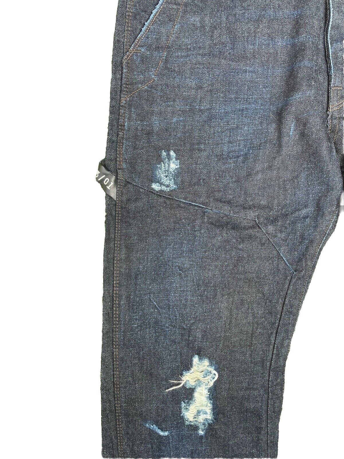 G-Star Jeans Herren 3301 State Chino Tapered Destroyed Tapered Baggy 33 34