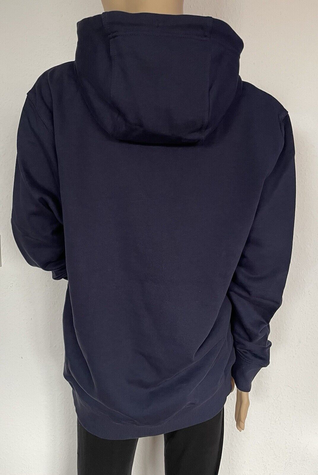 Tommy Hilfiger Tommy Jeans Herren Hoodie Pullover Print Dunkelblau Blau L