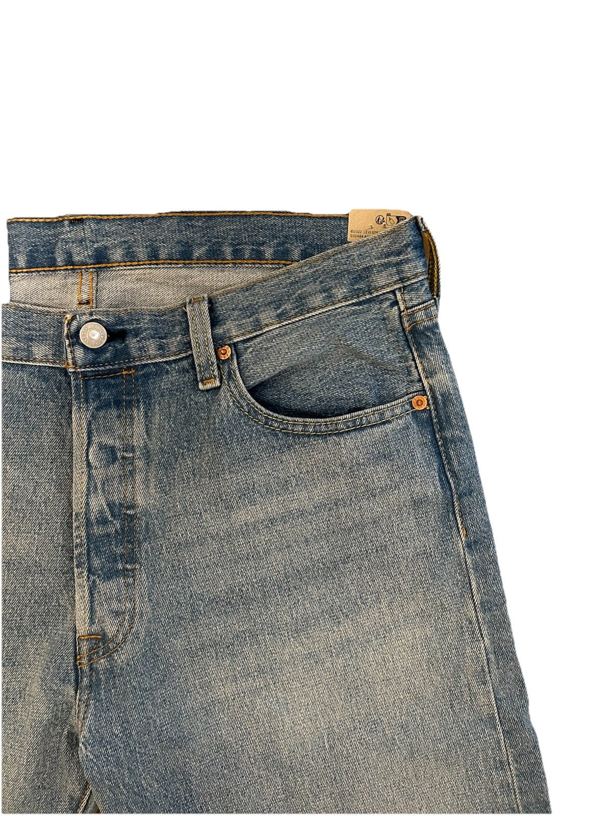 Levi’s Herren Jeans 501 Original - blau / hellblau - Gr. 34/34