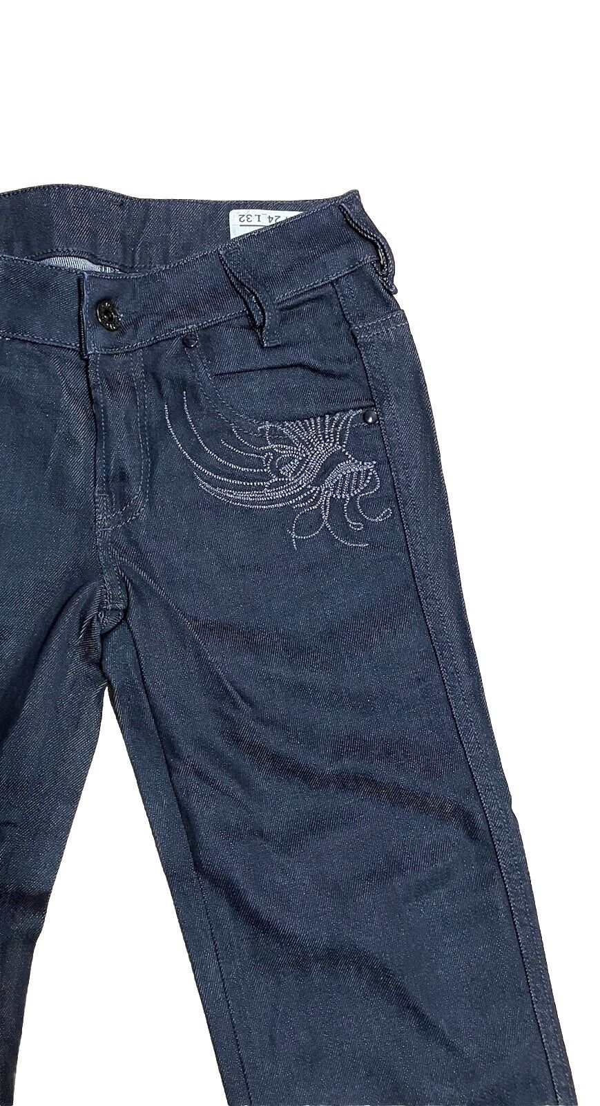 Damen Jeans Diesel Ryoth-N Rinsed Blau Bootcut Schlaghose 24/32