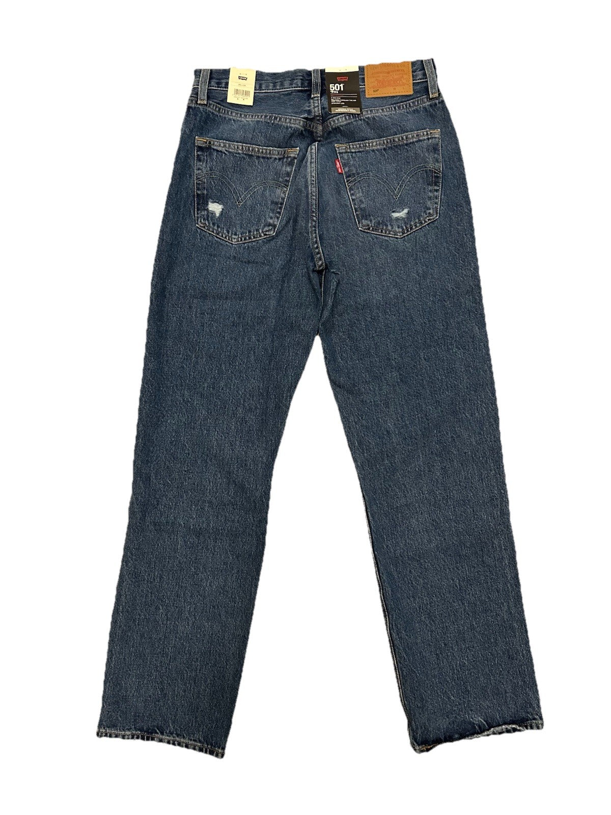 Levi’s Damen Jeans 501 90s Destroyed - blau - Gr. 26/30
