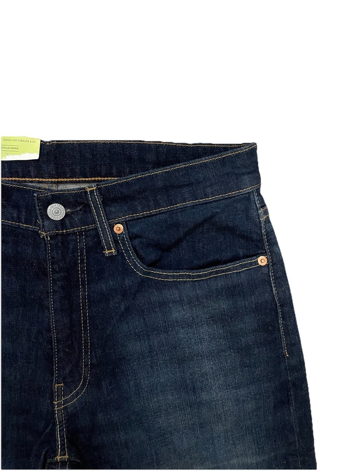 Levis Herren Jeans 502 Taper Stretch - blau / dunkelblau - Gr. 32/32