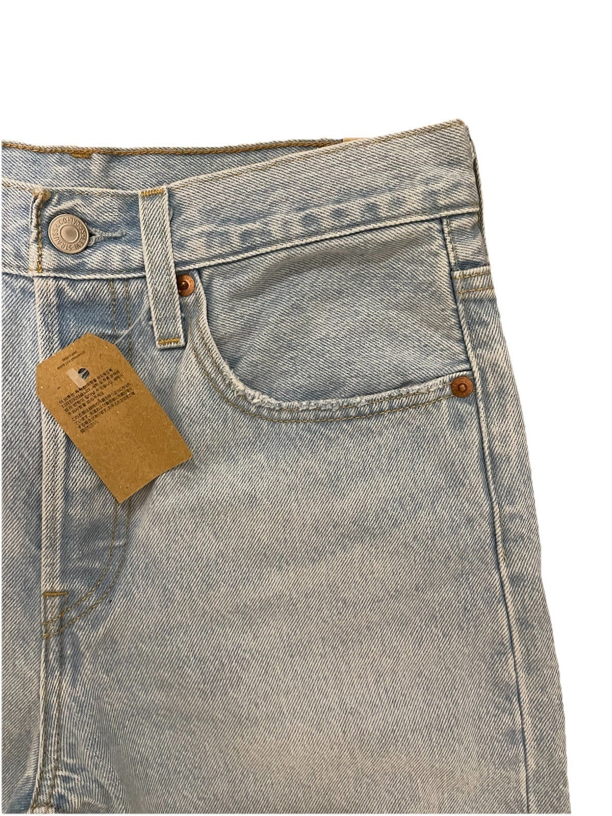 Levis Damen Jeans 501 Skinny High Rise - hellblau / blau - Gr. 27/30