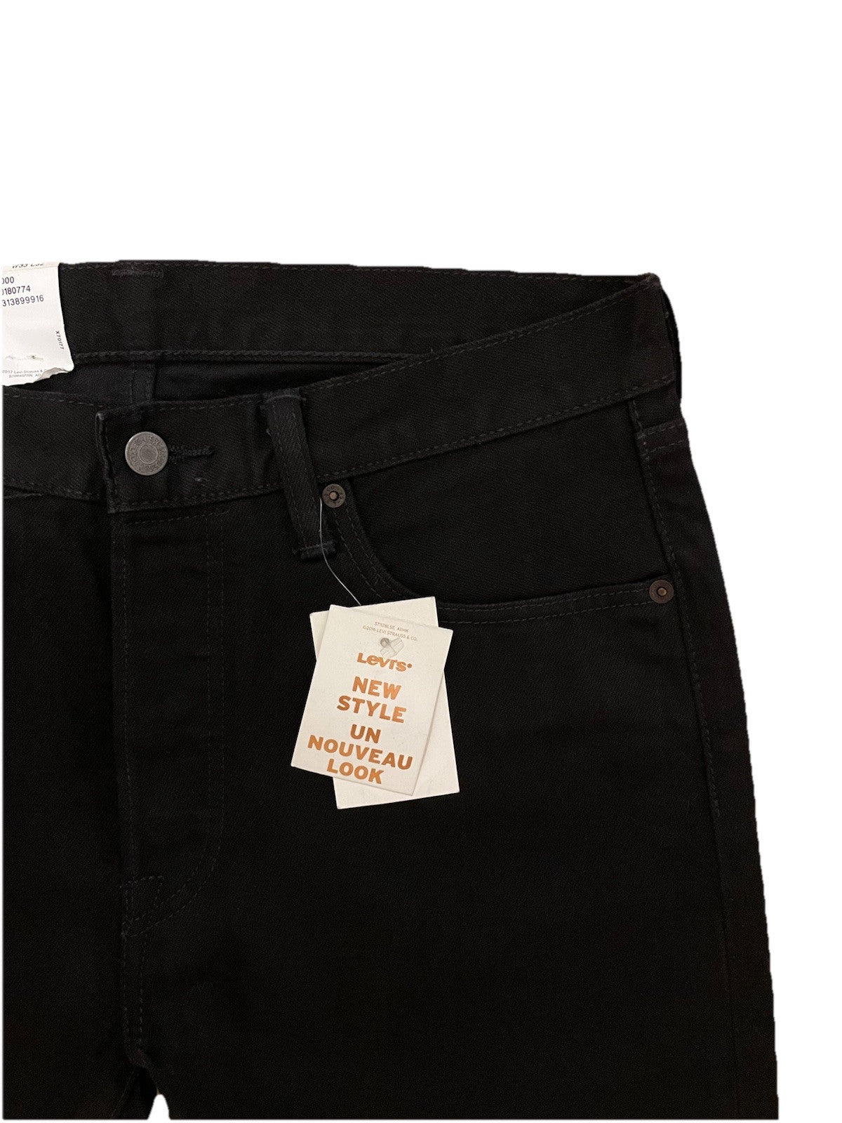 Levis Herren Jeans 501 S Skinny - schwarz - Gr. 33/32