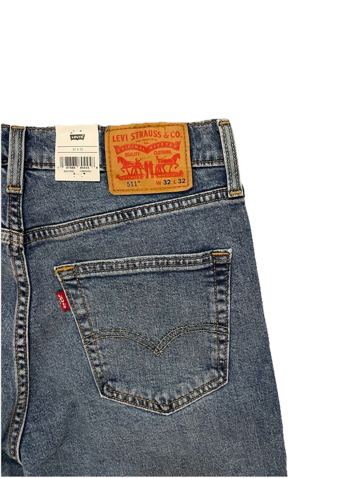 Levis Herren Jeans 511 Slim - blau - Gr. 32/32