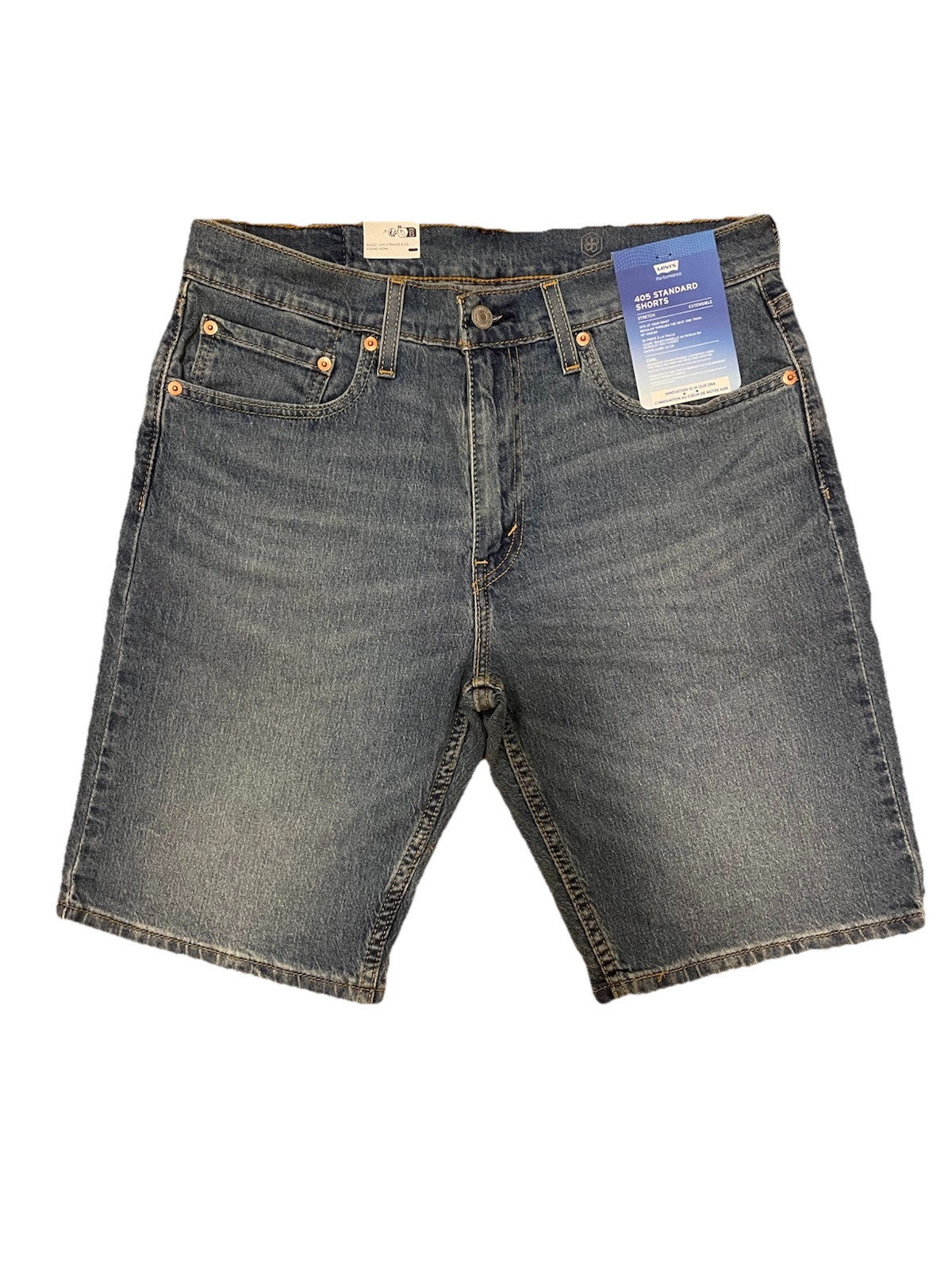 Levis Herren Jeans 405 Shorts Bermuda kurz - blau - Gr. 32