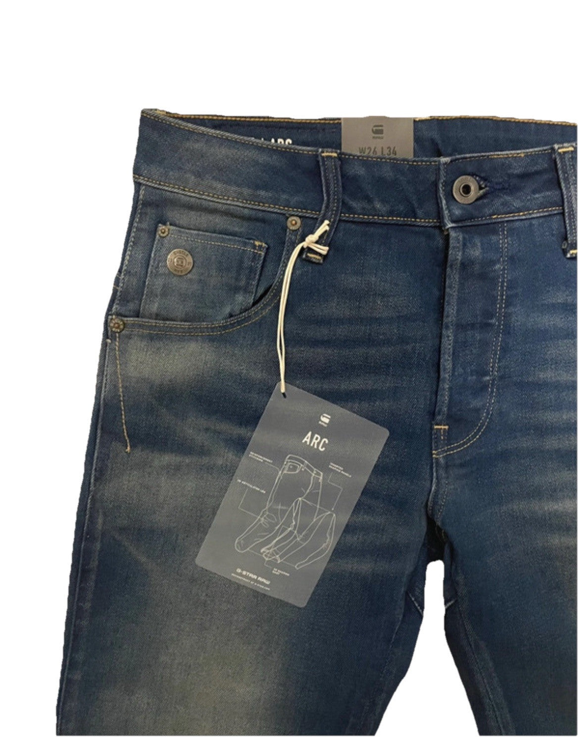 G-Star Damen Jeans ARC 3D Slim - blau - Gr. 26/34