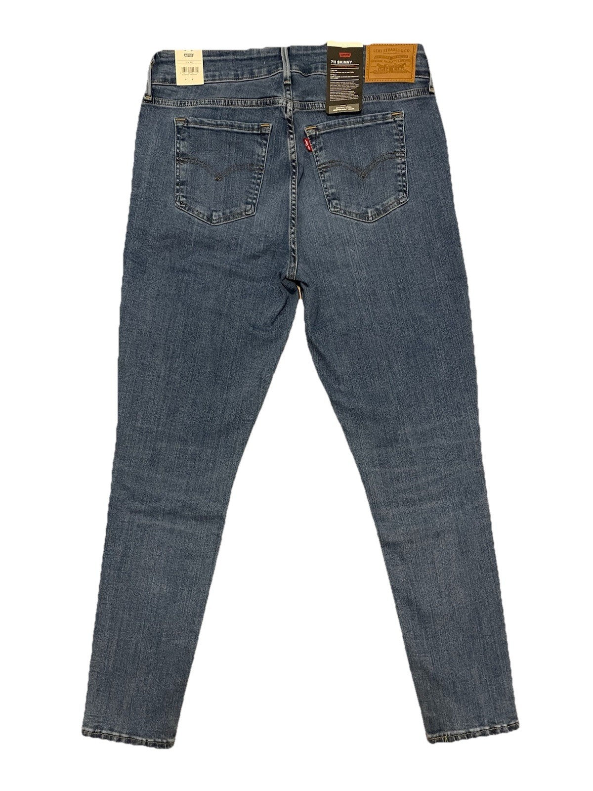 Levis Damen Jeans 711 Skinny - blau - Gr. 31/28