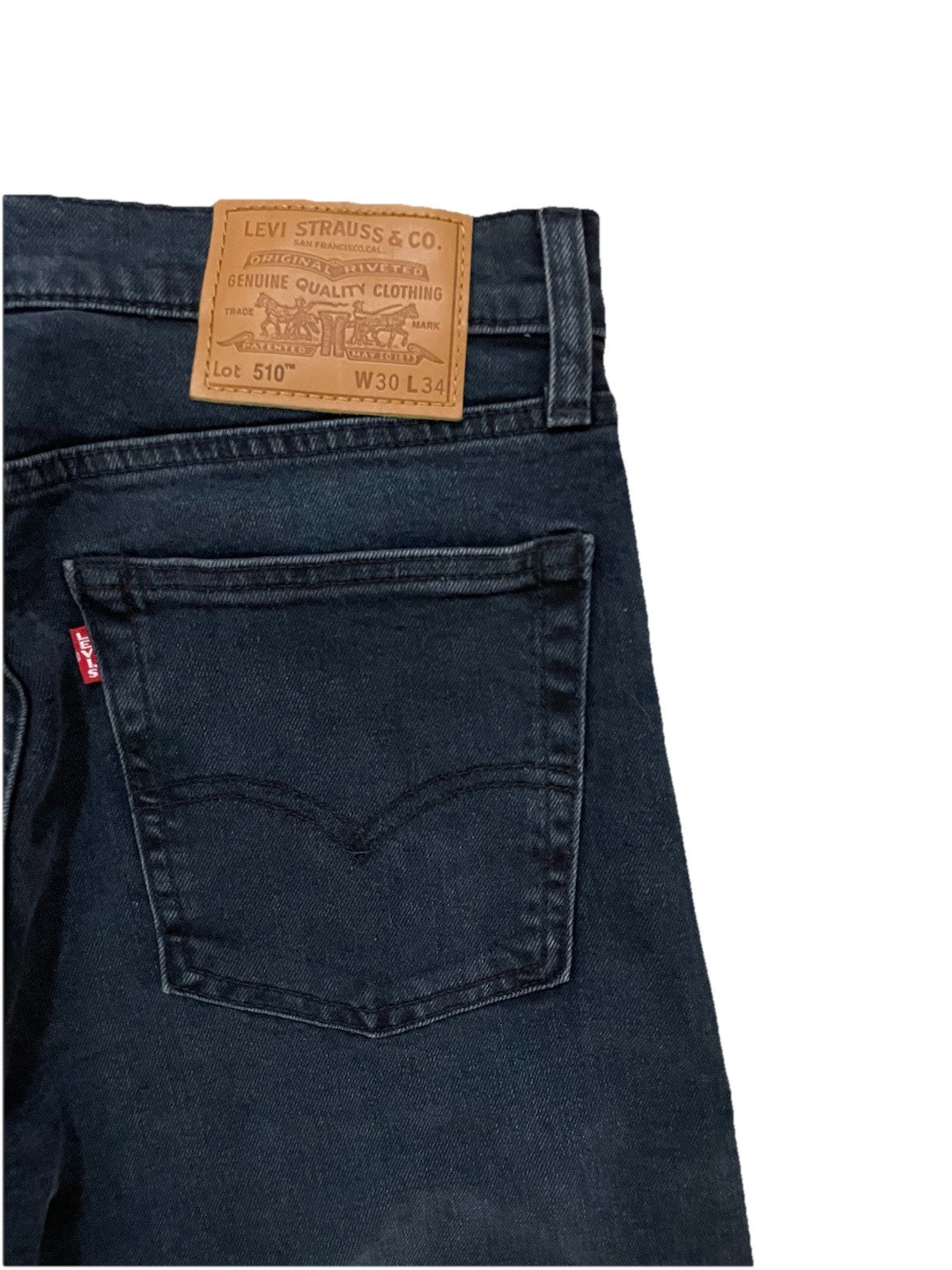 Levis Herren Jeans 510 - blau / darkused - Gr. 30/34