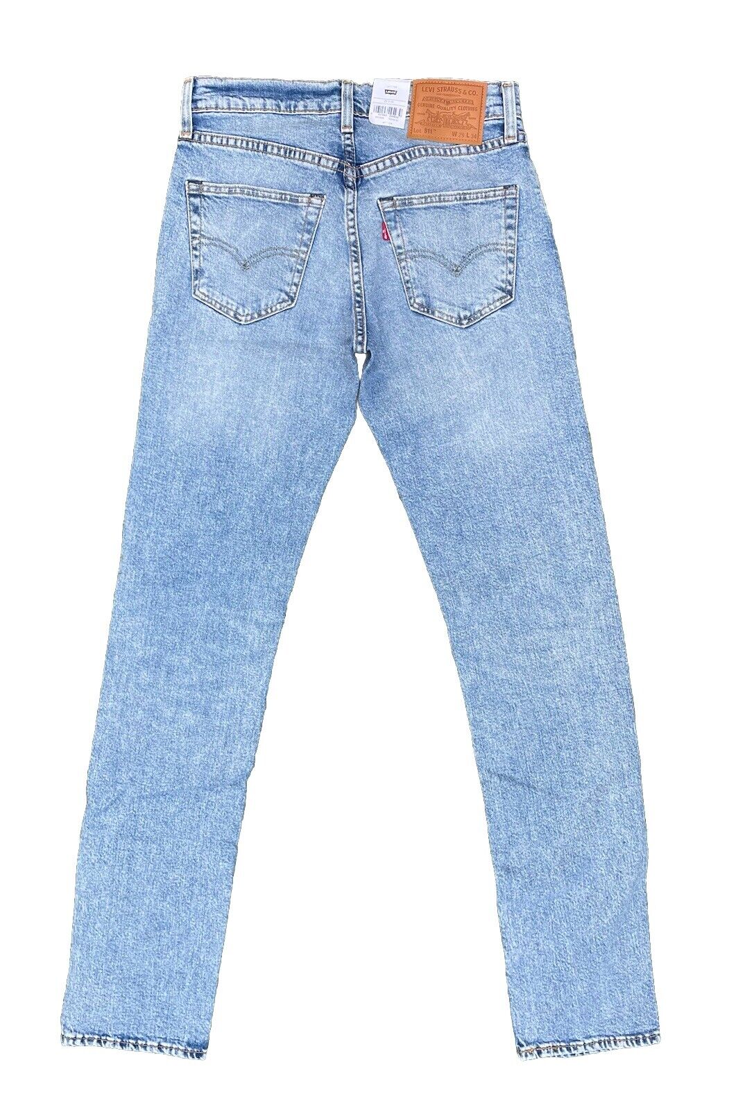 Levis Jeans Herren 511 Slim Stretch Destroyed blau Größe 29 / 34