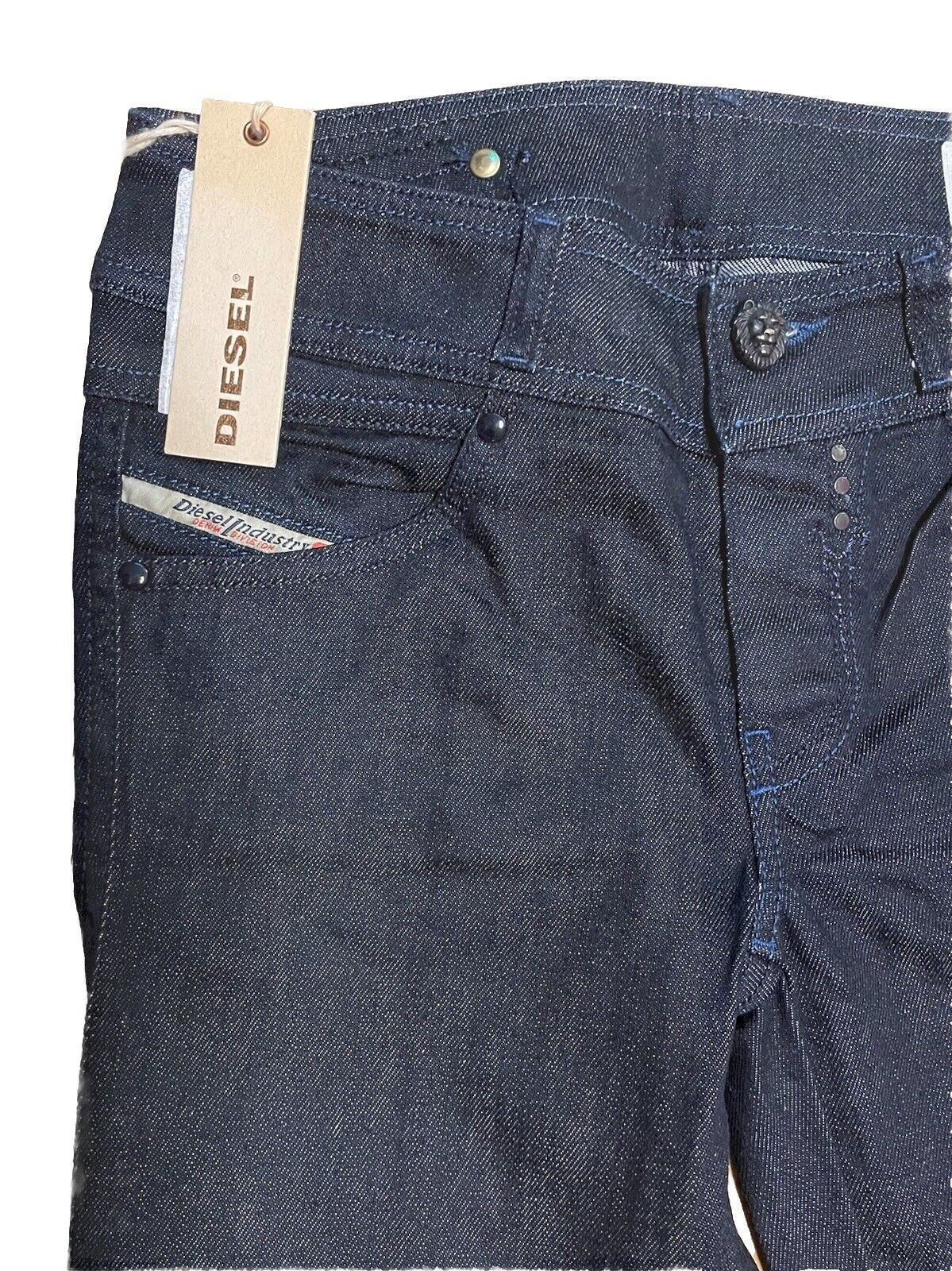 Diesel Industry Damen Jeans Rokket 00AA8 Stretch Dark Blue Rinsed 25/34