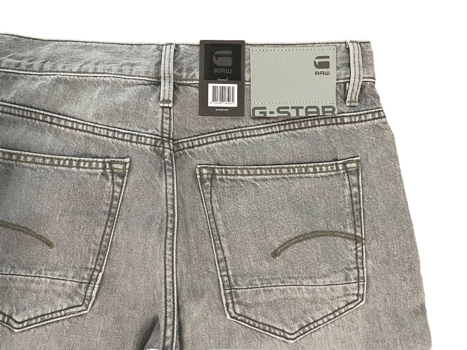 G-Star Herren Jeans Triple A Regular Straight grau Größe 29/34
