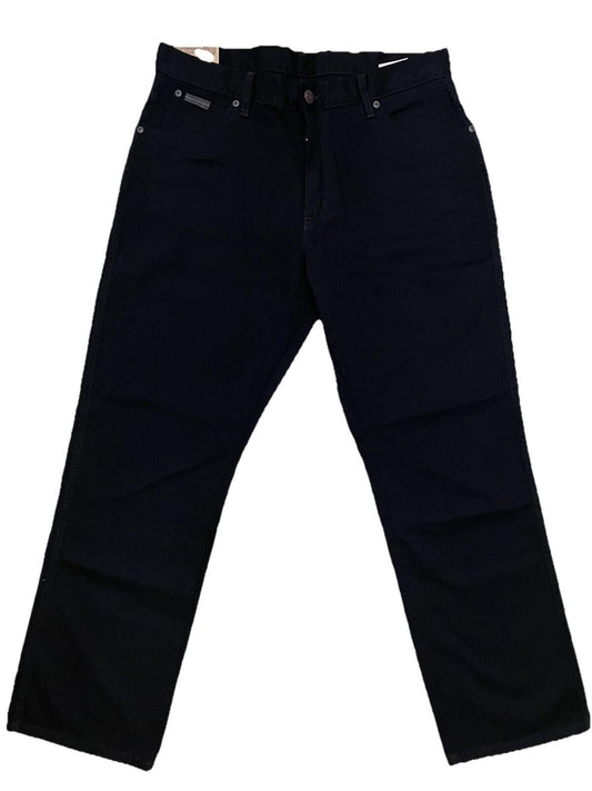 Wrangler Herren Jeans Texas Straight - schwarz - Gr. 36/30