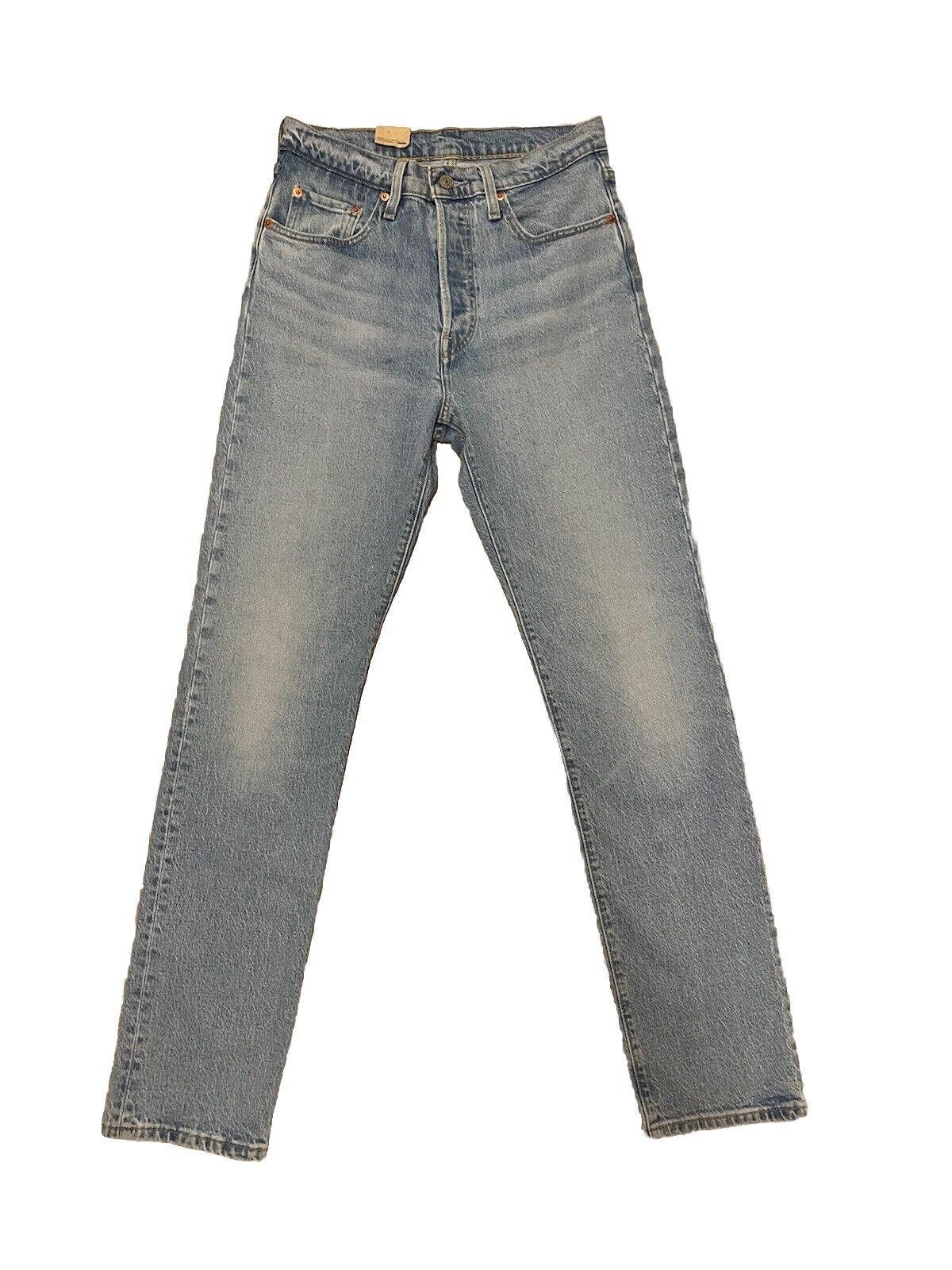 Levis Damen Jeans 501 6 Medium - hellblau - Gr. 28/32