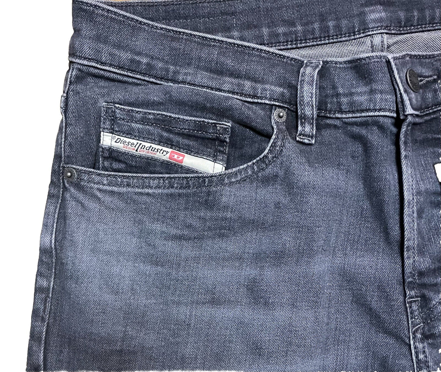 Diesel Herren Jeans D-Mihtry Straight Gerades Bein A00392 grau Größe 32 / 34