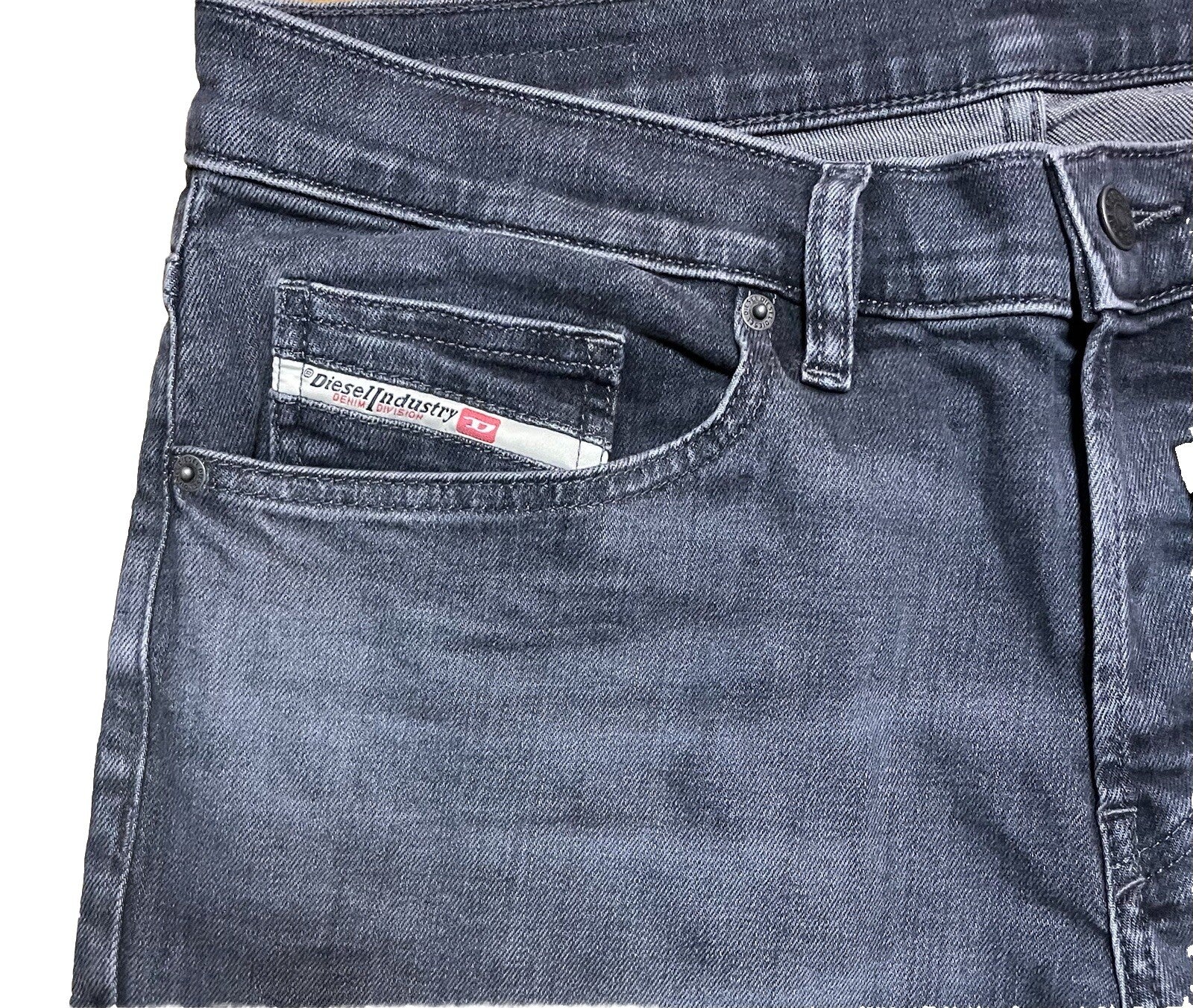 Diesel Herren Jeans D-Mihtry Straight Gerades Bein A00392 grau Größe 32 / 34