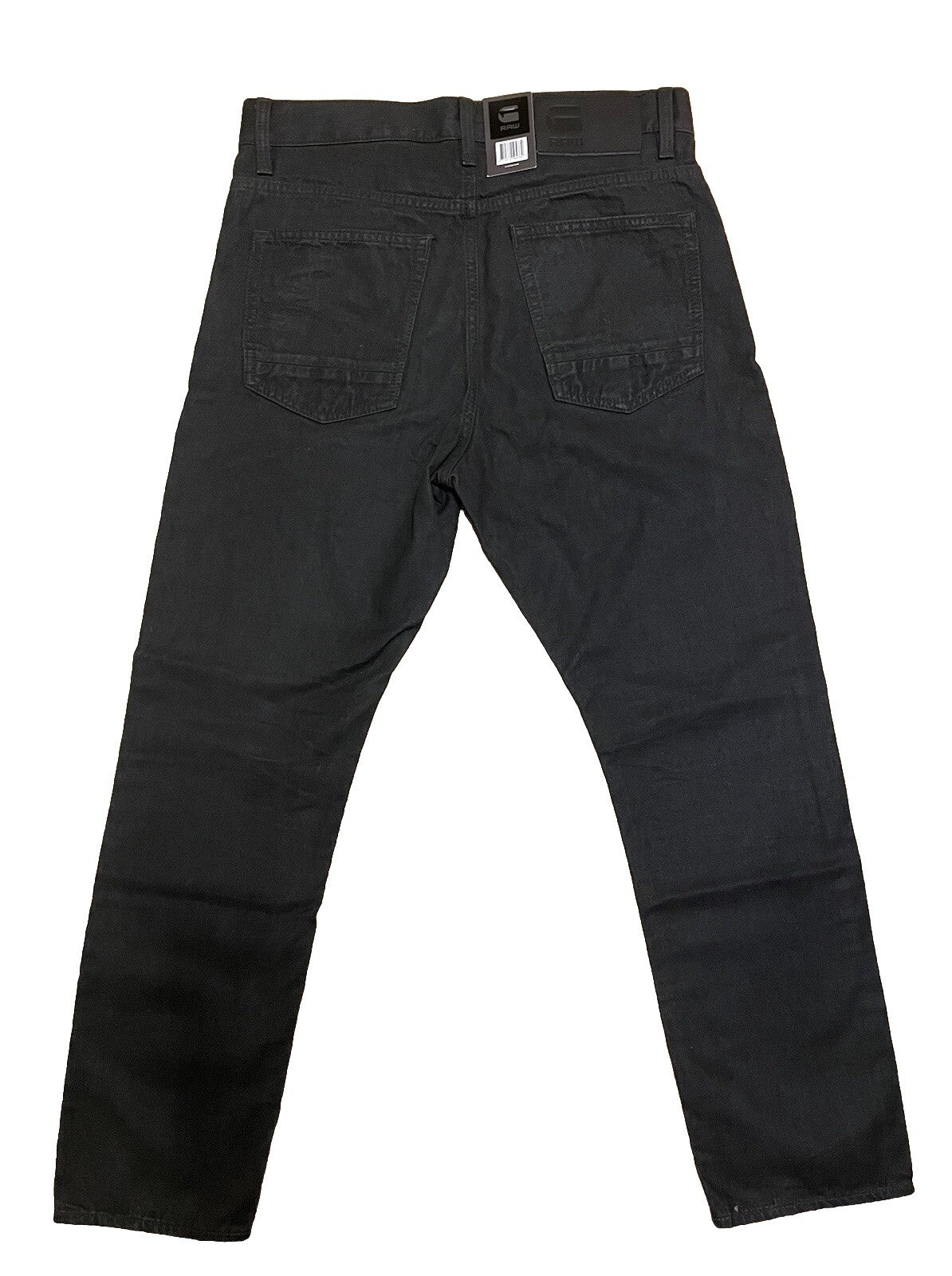 G-Star Herren Jeans Triple A Straight Gerades Bein Vintage Slate Schwarz 30 / 30