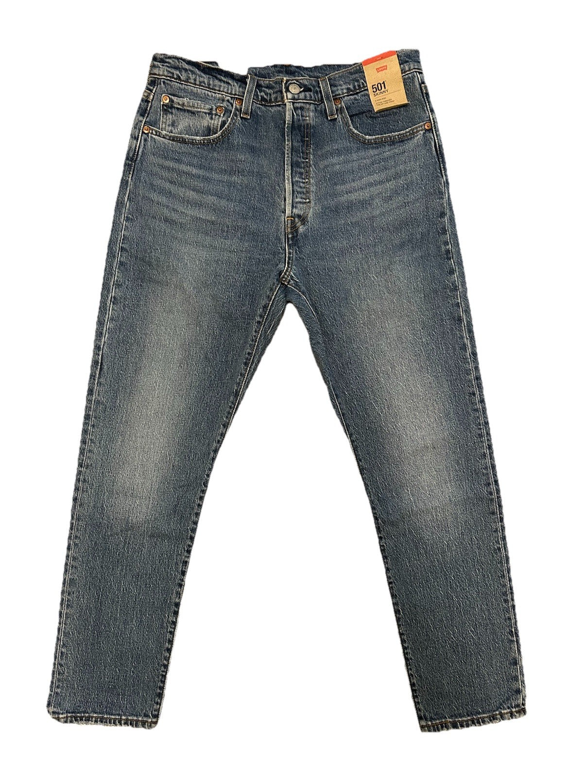 Levi’s Damen Jeans 501 Skinny - blau - Gr. 31/28