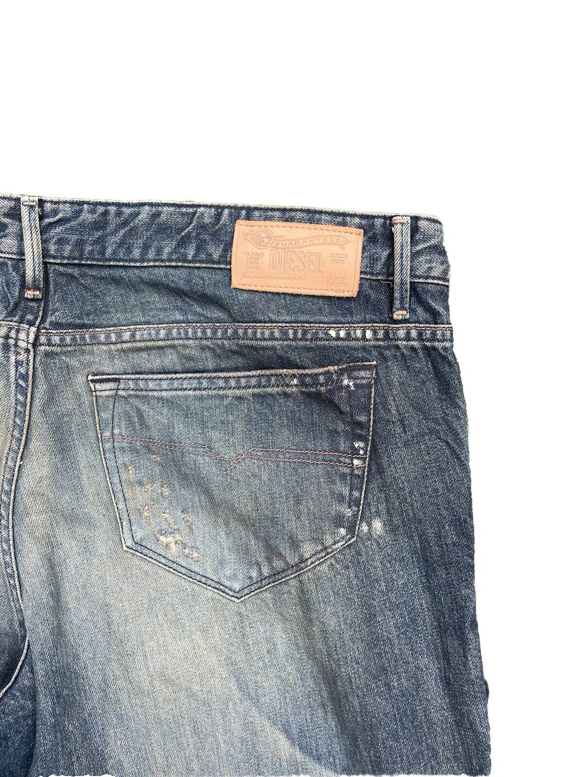 Diesel Damen Jeans Myboy Regular Slim-Straight Gerades Bein 0821D blau 31/32