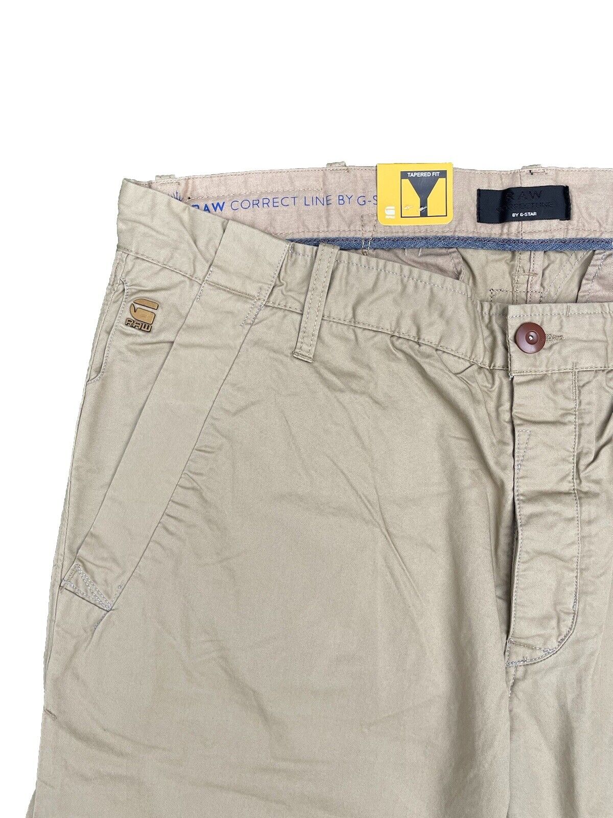 G-Star Herren Correct Line CL Bronson Chino Tapered Sahara Beige 40/34