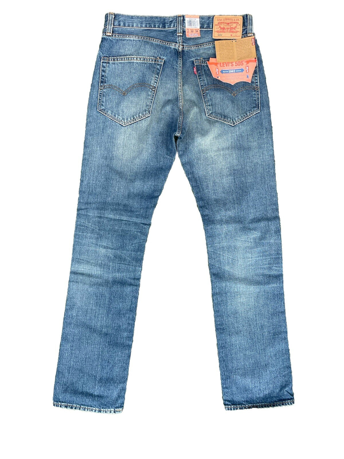 Levis 505 Jeans Special Edition 1967 Herren Hose Blau Größe 32/34