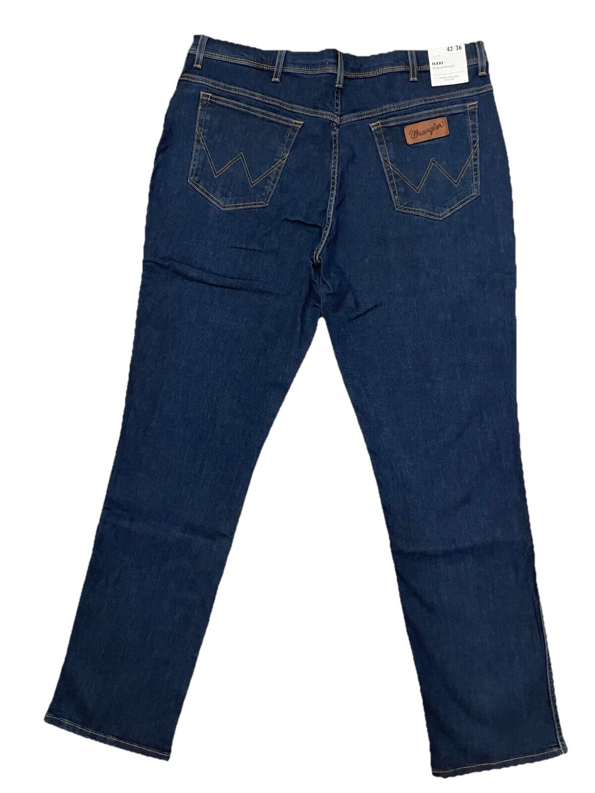 Wrangler Herren Jeans Texas Straight - blau / dunkelblau - Gr. 42/36