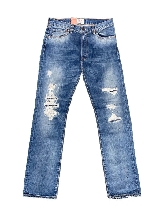 Levis 505 Jeans Special Edition 1967 Herren Hose Blau Größe 32/34