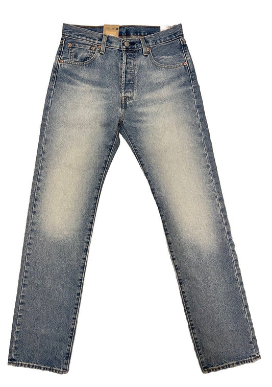 Levis Damen Jeans 501 93 Straight- blau - Gr. 30/34