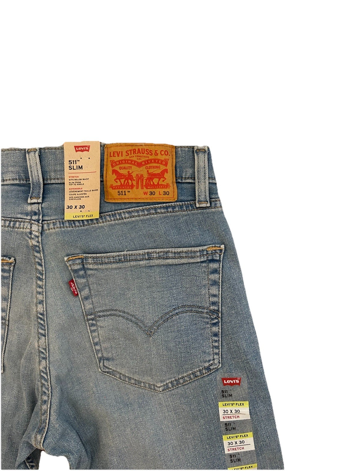 Levi’s Herren Jeans 511 Slim - blau - Gr. 30/30