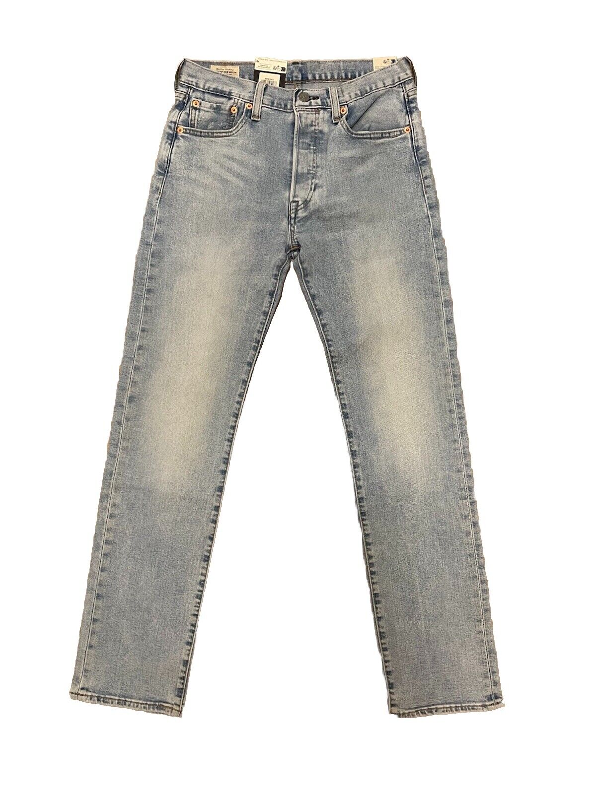 Levis Damen Jeans 501 Original Gerades Bein - hellblau - blau - Gr. 28/32