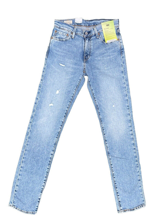 Levis Jeans Herren 511 Slim Stretch Destroyed blau Größe 29 / 34