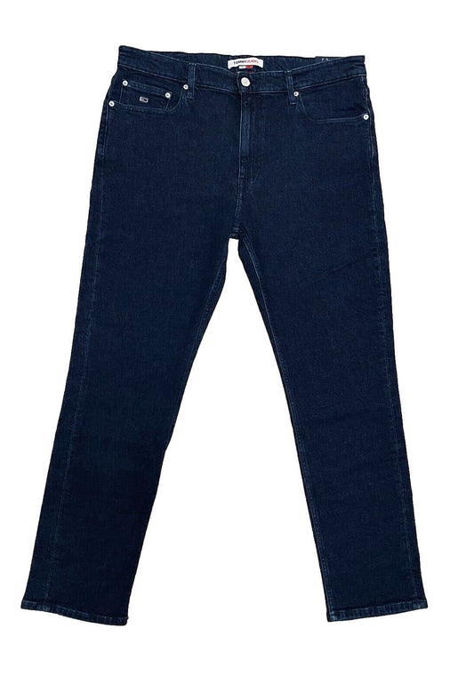Tommy Jeans Herren Dad Jean Straight Oslo Dark Blue dunkelblau Größe 36 / 34