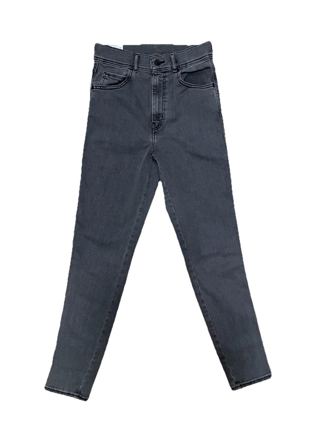 Levi’s Damen Jeans Mile High Super Skinny Ankle - grau - Gr. 28