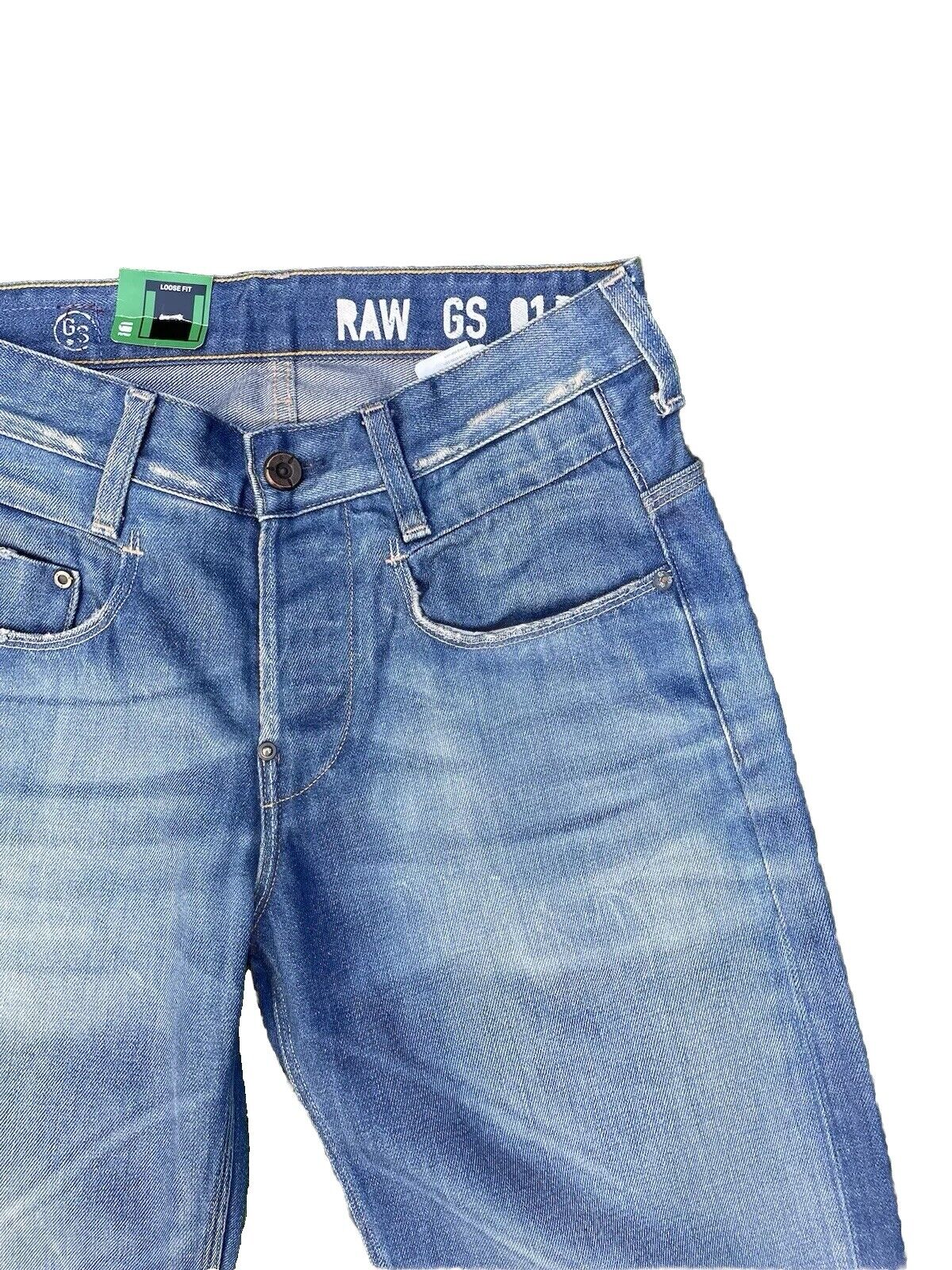 G-Star Jeans Herren Loose Fit New Radar Gerades Bein Medium Aged Blau 29/32