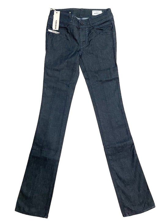Diesel Industry Damen Jeans Rokket 00AA8 Stretch Dark Blue Rinsed 24/34