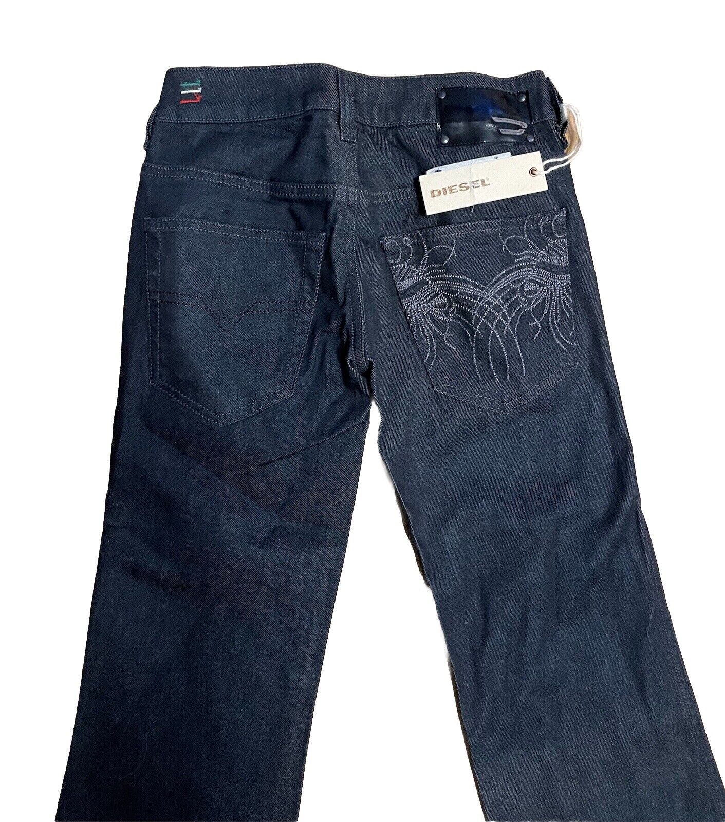 Damen Jeans Diesel Ryoth-N Rinsed Blau Bootcut Schlaghose 24/34