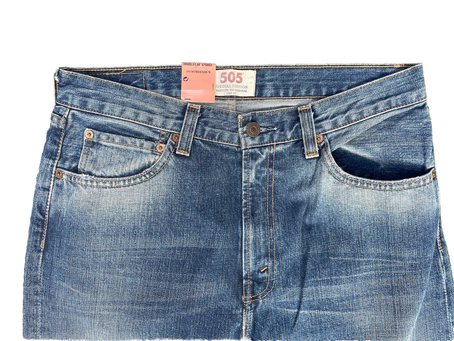 Levis 505 Jeans Special Edition 1967 Herren Hose Blau Größe 32/34
