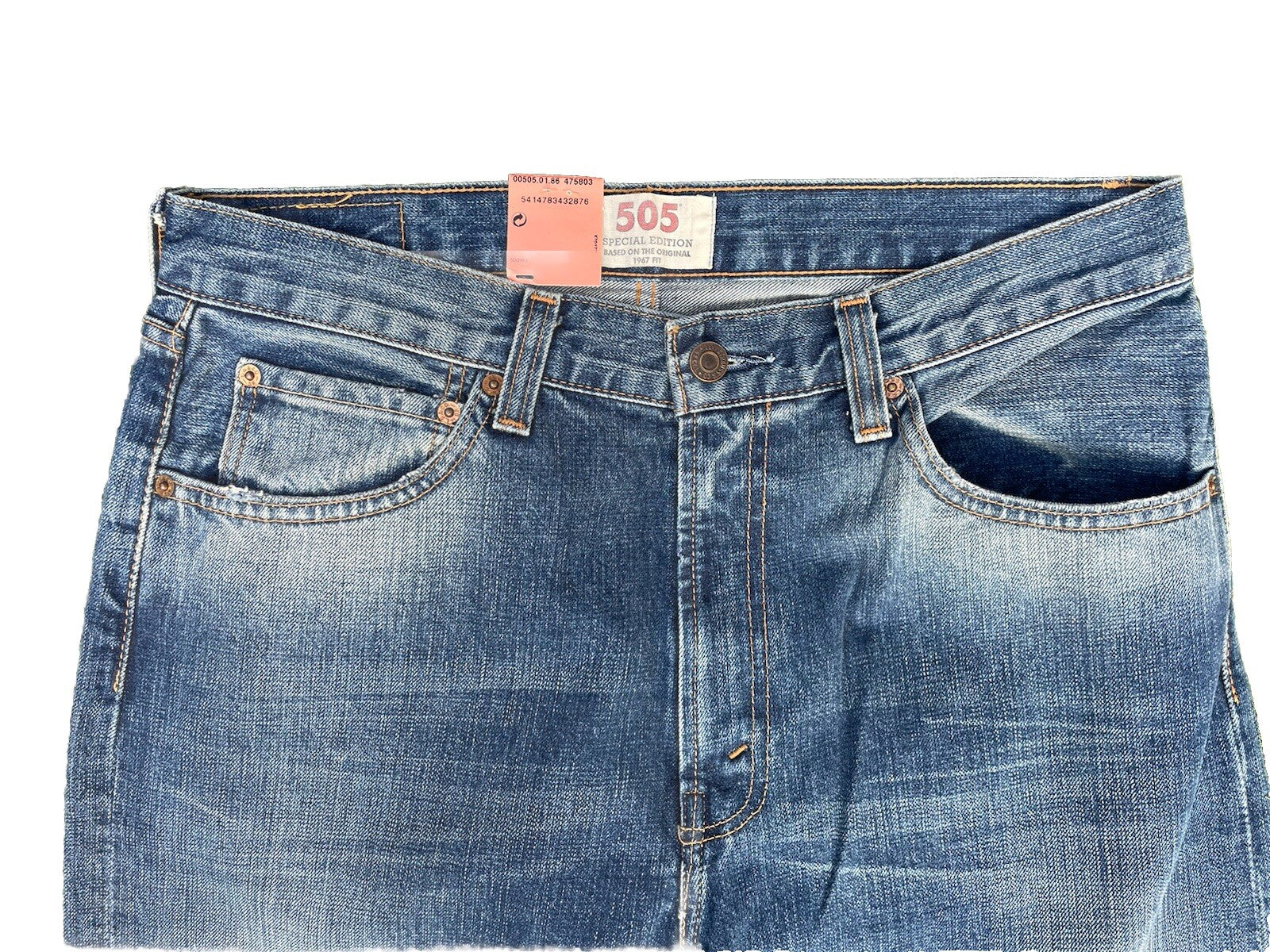 Levis 505 Jeans Special Edition 1967 Herren Hose Blau Größe 32/34