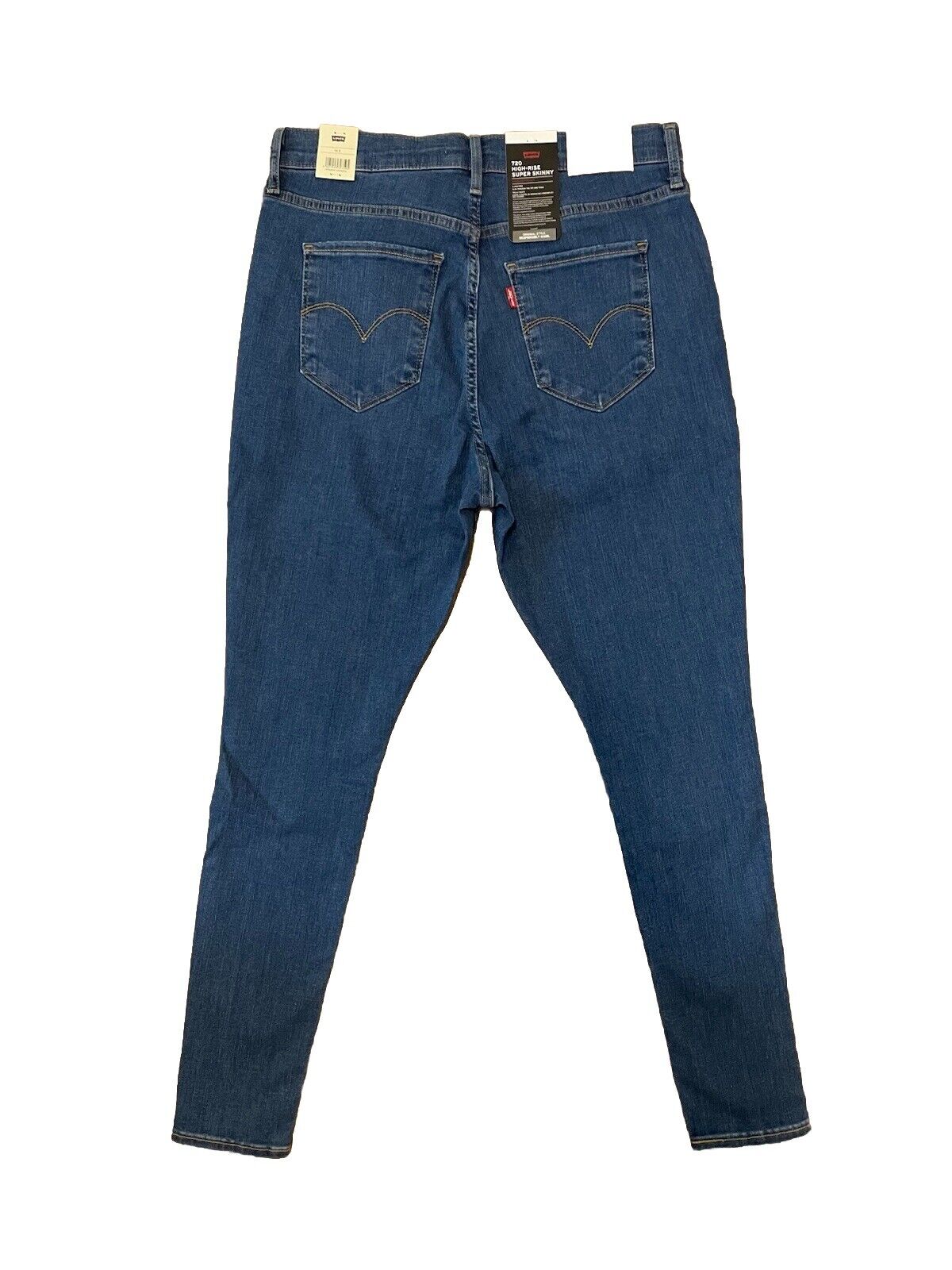 Levi’s Damen Jeans 720 High-Rise Super Skinny - blau - Gr. 14S Gr 32