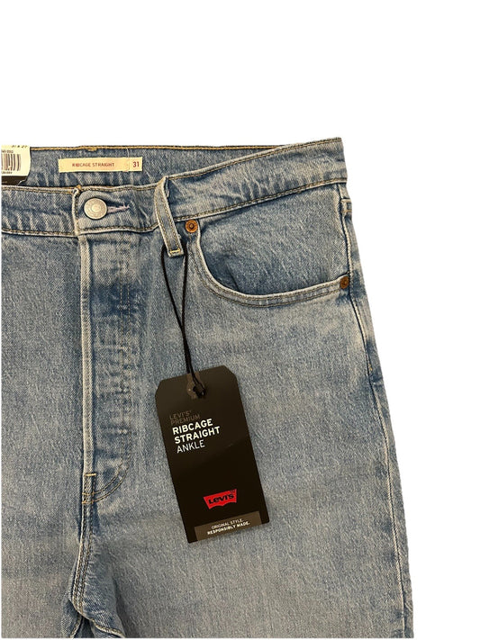 Damen Levi’s Jeans Ribcage Straight Ankle - blau - Gr. 31/27