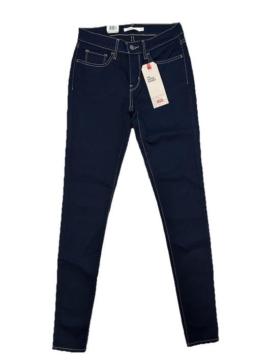 Levi’s Damen Jeans 710 Super Skinny - blau / dunkelblau - Gr. 27/32