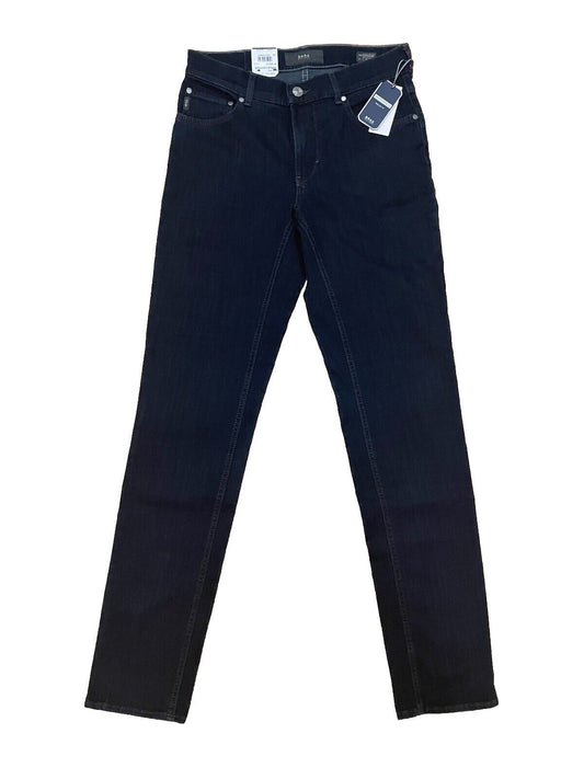 Brax Herren Jeans Masterpiece Cooper Denim Regular Fit - Dunkelblau - Gr. 30/34