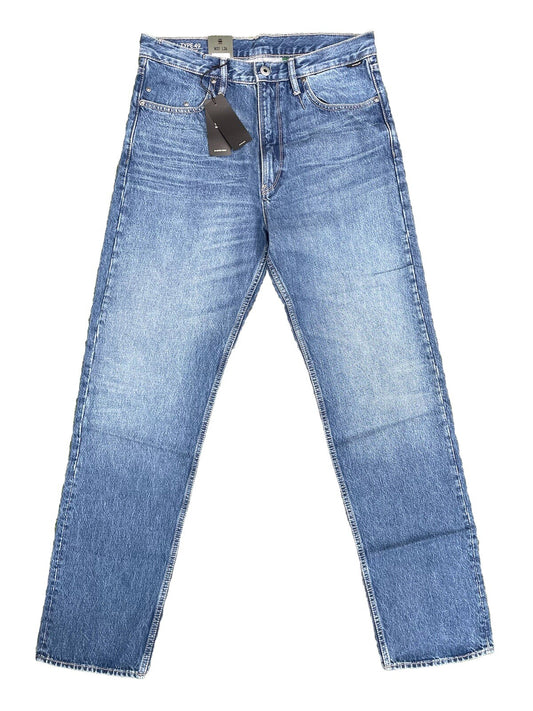 G-Star Herren Jeans Typ 49 Relaxed Straight Gerades Bein Faded Harbor Blau 31/34